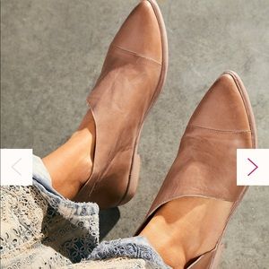 Royale Flat Free People Flats in Brown